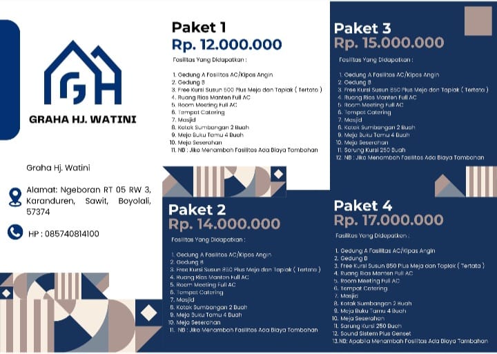 Foto vendor VENUE Graha Hj. Wartini