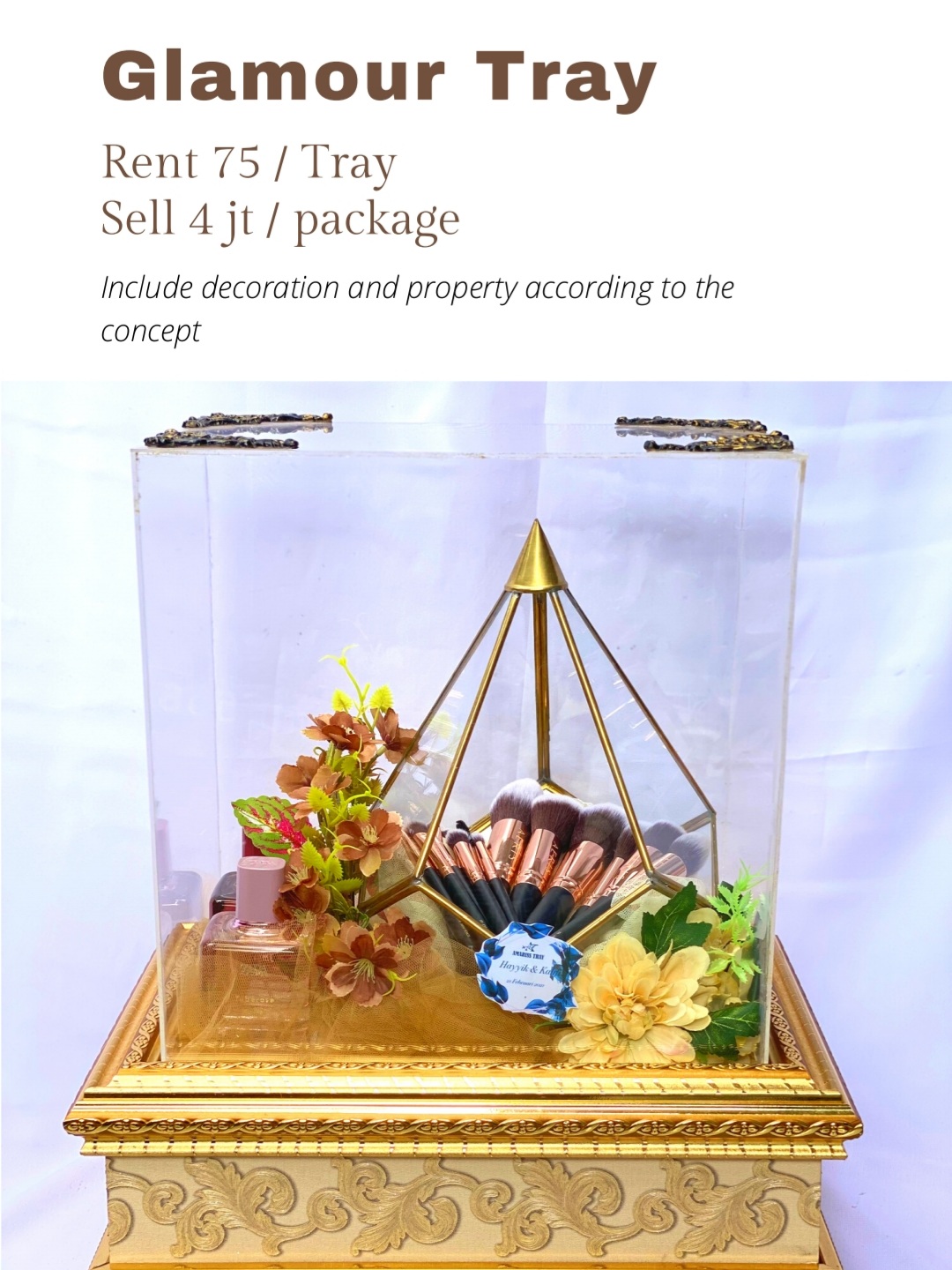Foto vendor SESERAHAN Amariss Tray Paket Glamour Tray