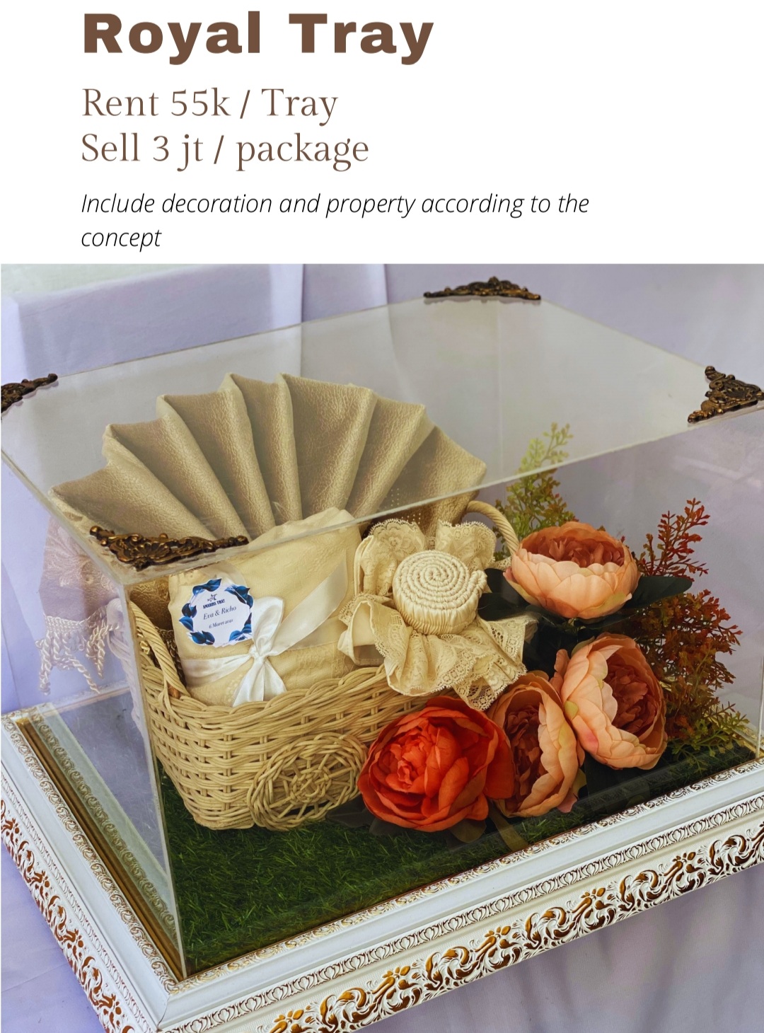 Foto vendor SESERAHAN Amariss Tray Paket Royal Tray