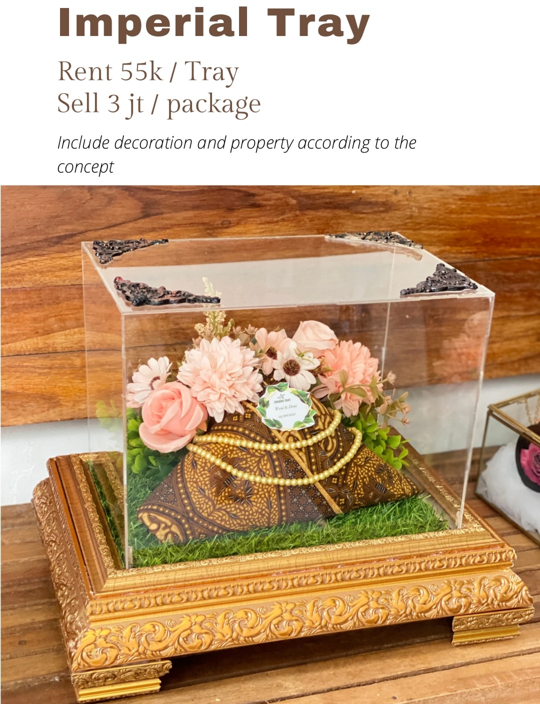 Foto vendor SESERAHAN Amariss Tray Paket Imperial Tray