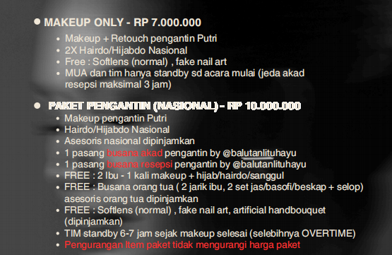 Foto vendor MUA Ewin Kartika Paket Akad Resepsi 