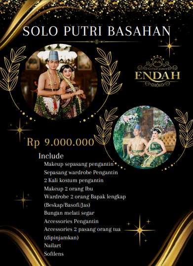 Foto vendor MUA Griya Paes Endah Paket SOLO PUTRI BASAHAN 