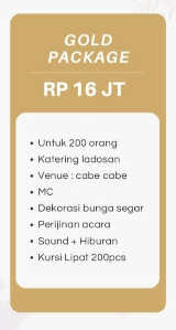 Foto vendor VENUE Cabe-Cabe Delanggu Paket Paket Golden 