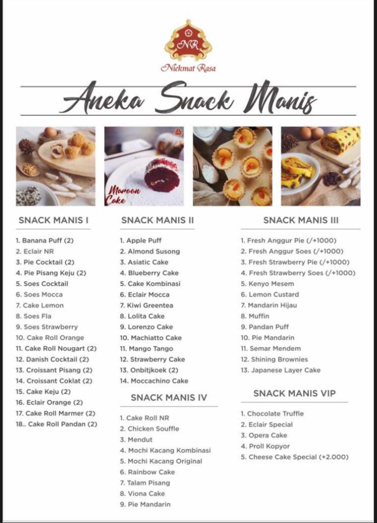 Foto vendor VENUE Graha waris sejahtera Paket Aneka Snack Manis 