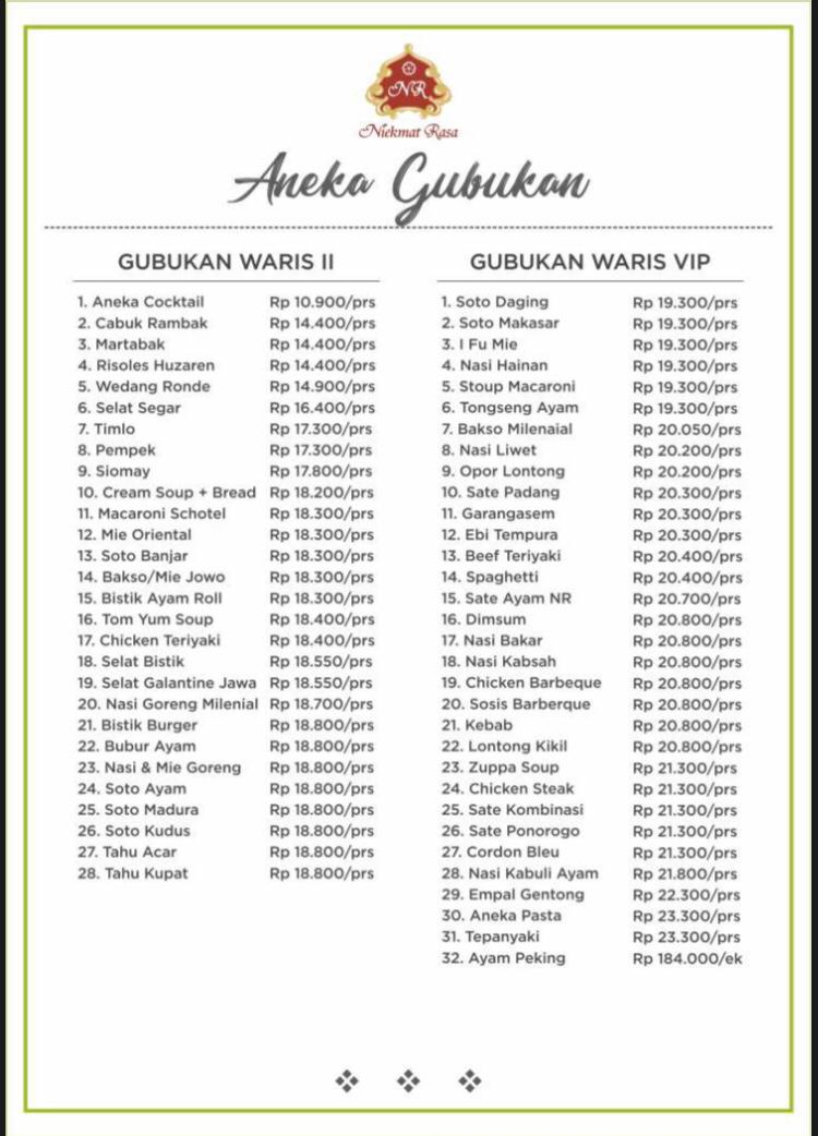 Foto vendor VENUE Graha waris sejahtera Paket Aneka Gubukan 
