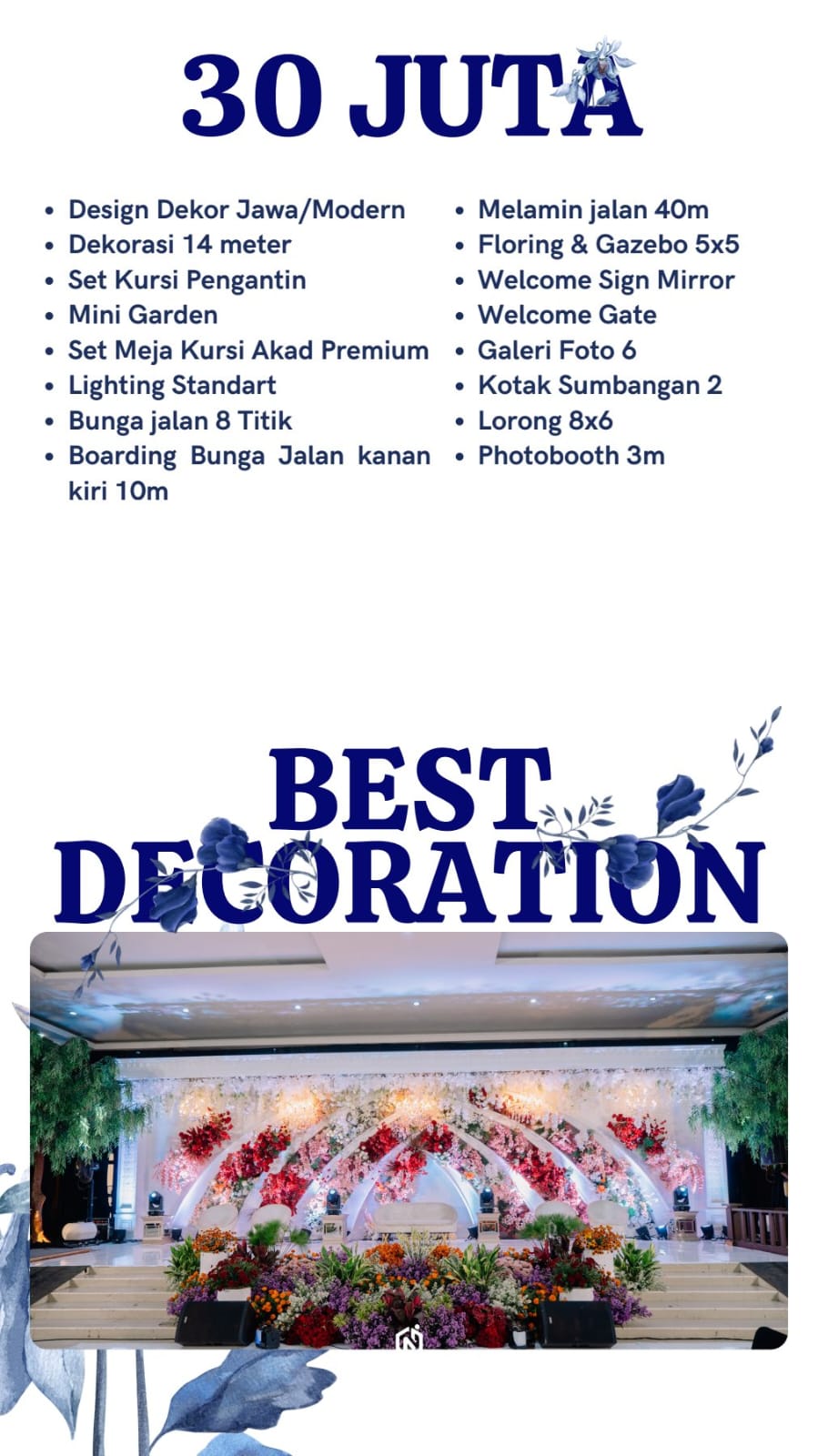 Foto vendor DEKORASI dnddecoration Paket Paket  30jt - 2026 