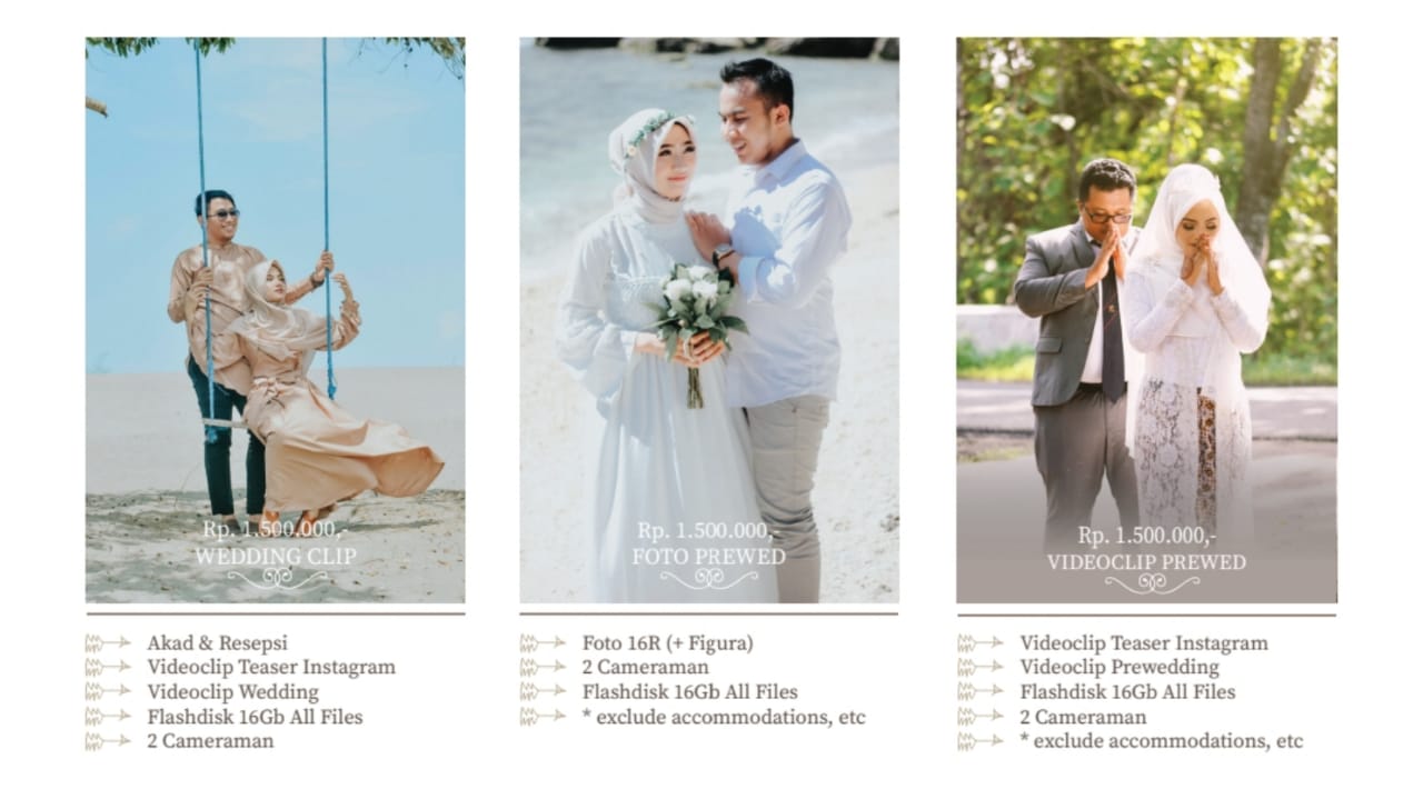 Foto vendor FOTO SYIMPHONIGRAPH Paket VIDEO CLIP PREWED 