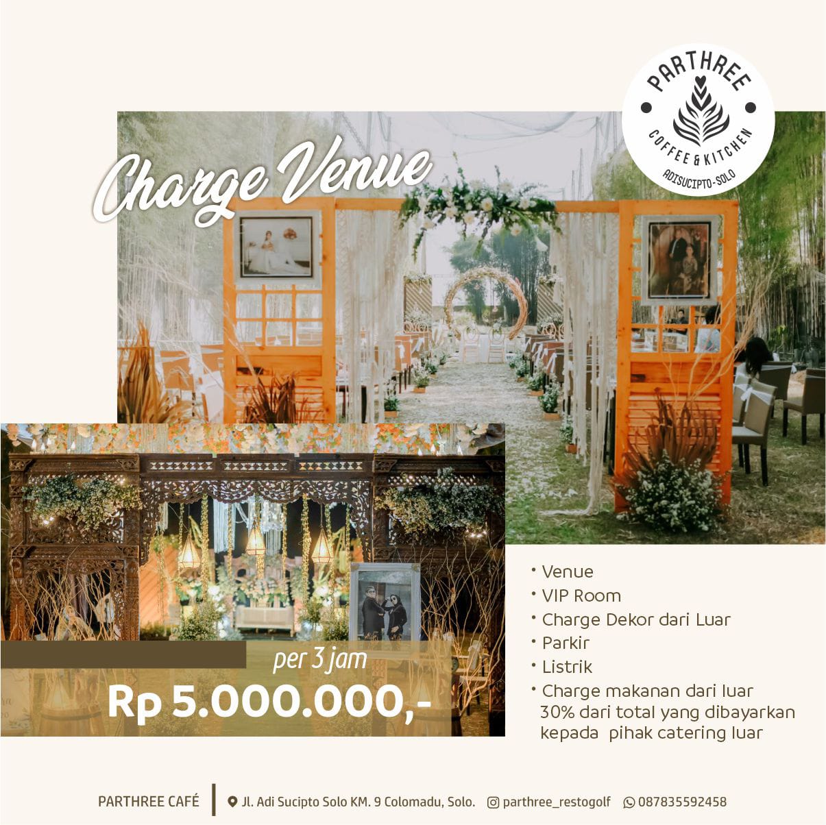 Foto vendor VENUE Parthree Resto Paket Venue 