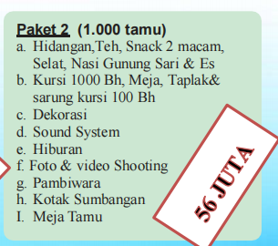Foto vendor VENUE Gedung Graha PGRI SKH Paket Paket 2 