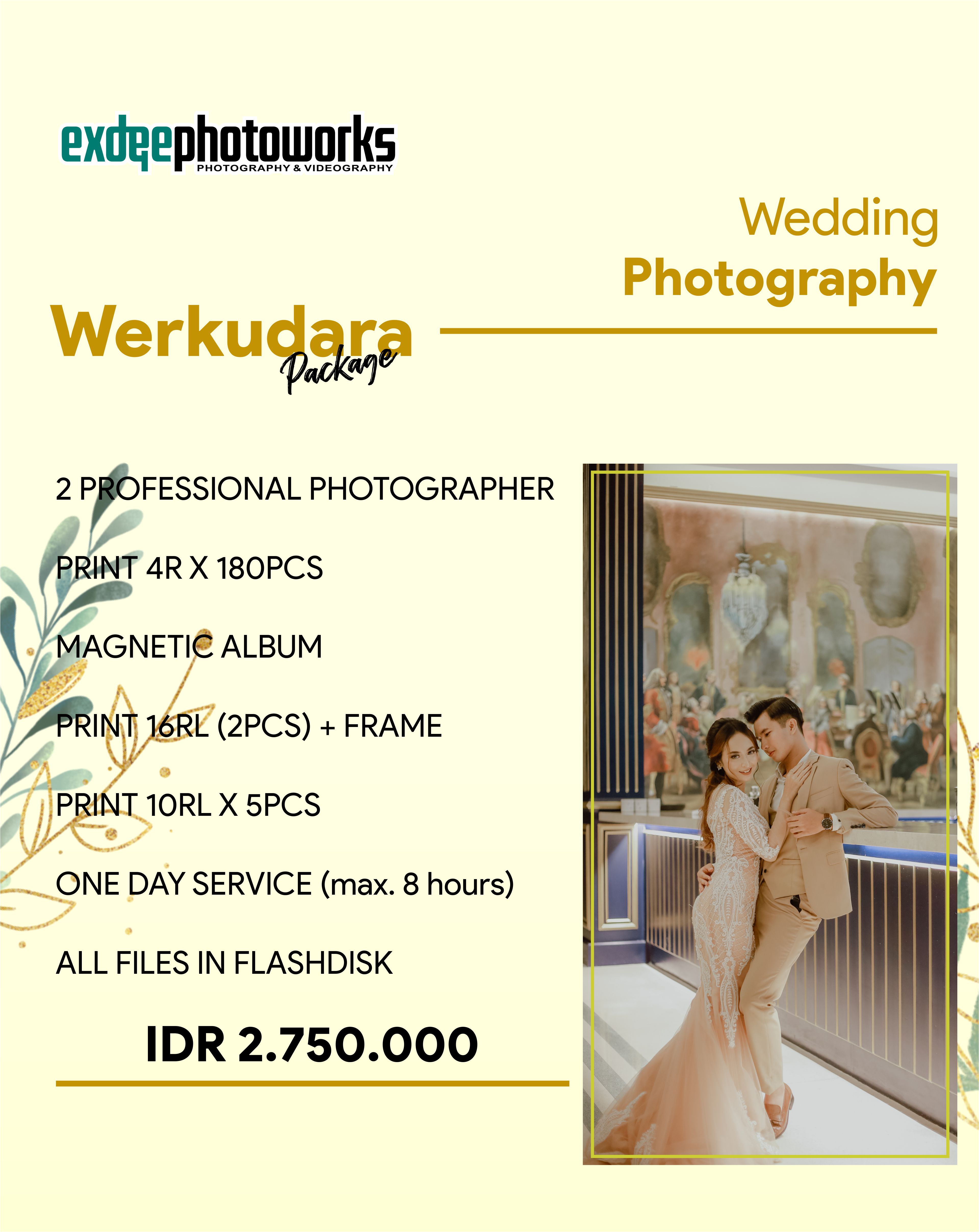 Foto vendor FOTO EXDEE Photoworks Paket WERKUDARA PACKAGE 